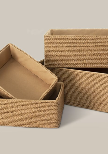 Rattan Storage Bins